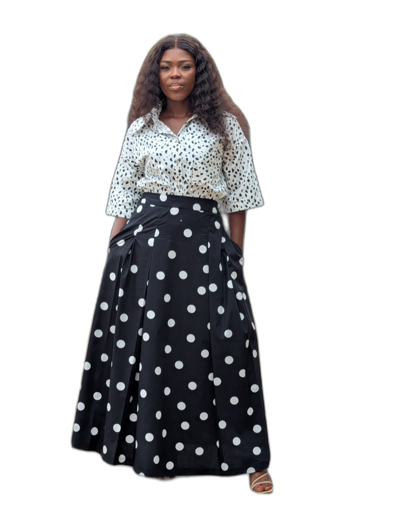 Two Piece Polkadot Set